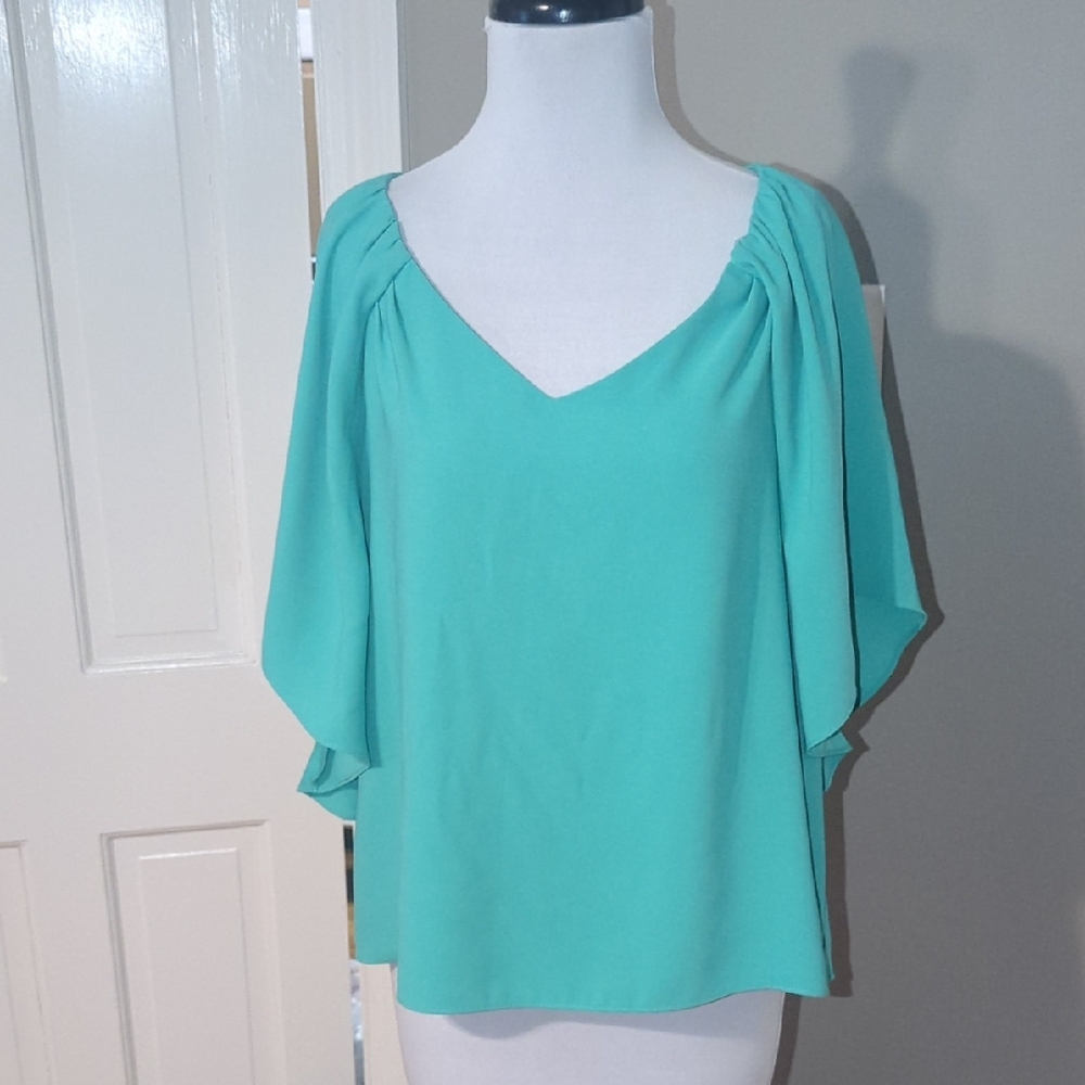 Elegant Teal Women's Top